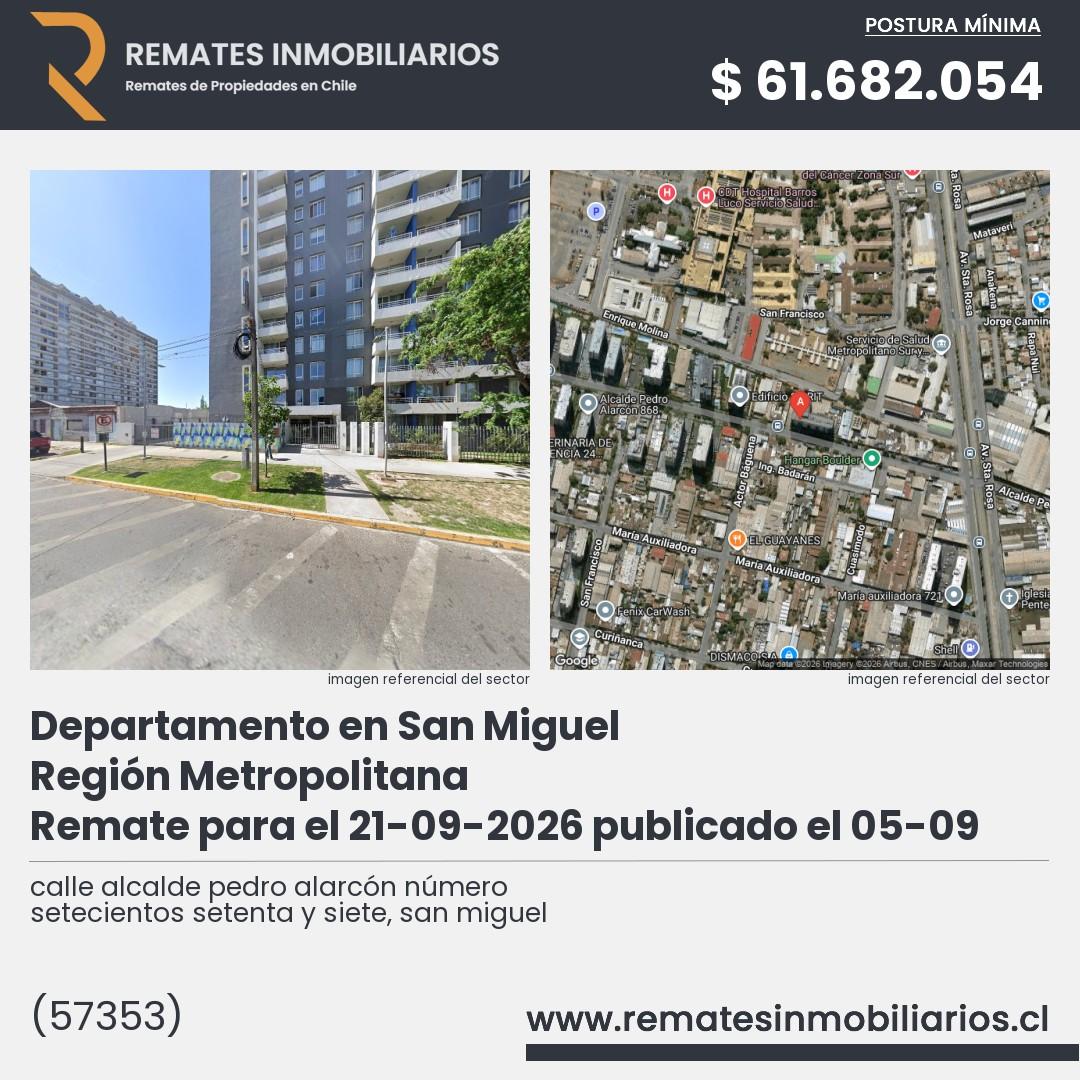 Imagen ficha calle alcalde pedro alarcón número setecientos setenta y siete, san miguel