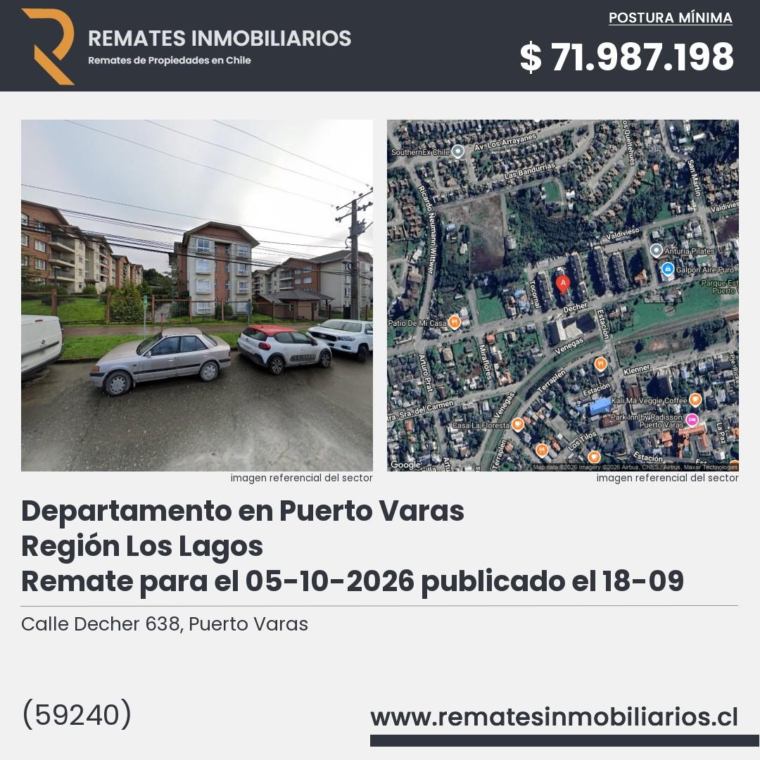 Imagen ficha Calle Decher 638, Puerto Varas