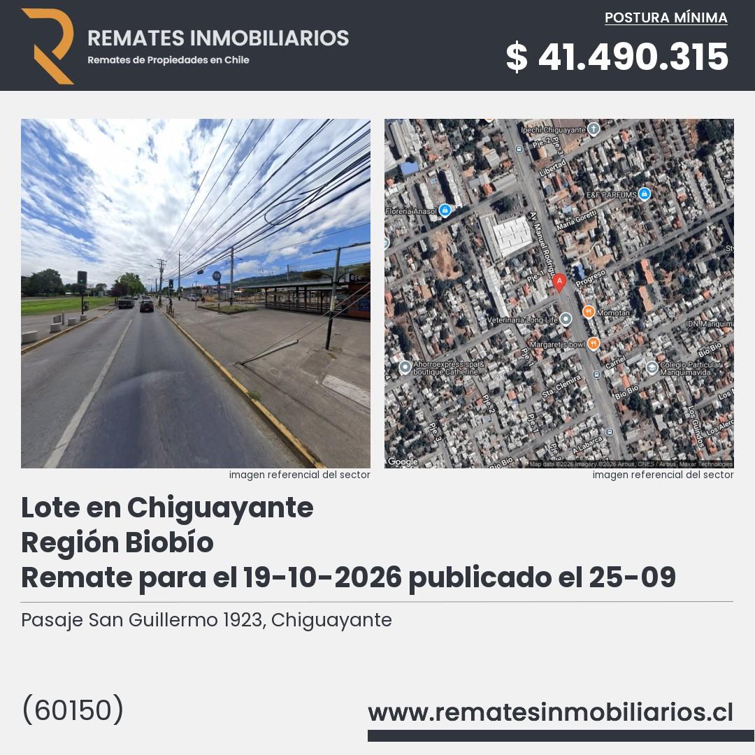 Imagen ficha Pasaje San Guillermo 1923, Chiguayante