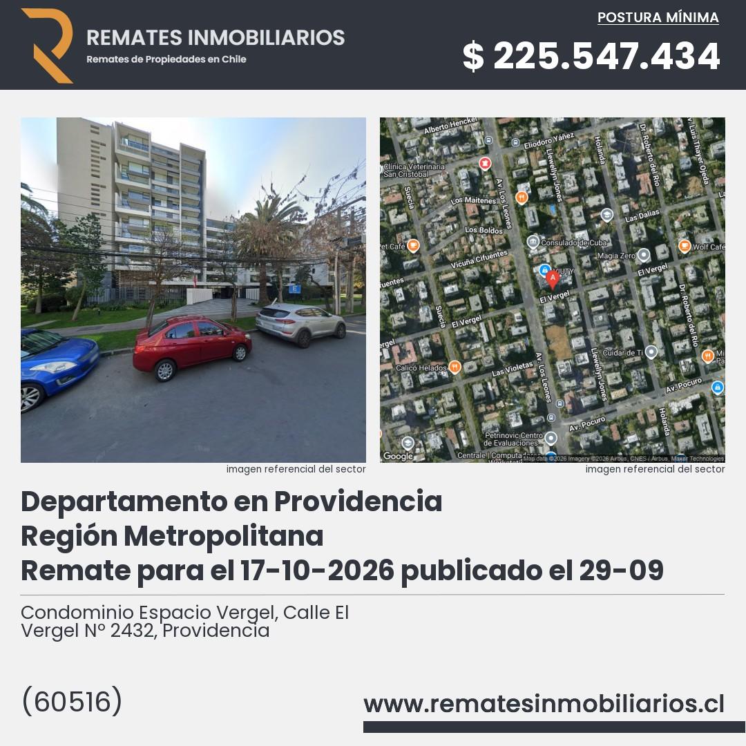 Imagen ficha Condominio Espacio Vergel, Calle El Vergel Nº 2432, Providencia