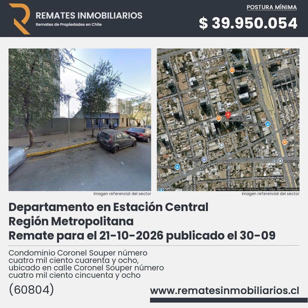 Imagen ficha Condominio Coronel Souper número cuatro mil ciento cuarenta y ocho, ubicado en calle Coronel Souper número cuatro mil ciento cincuenta y ocho