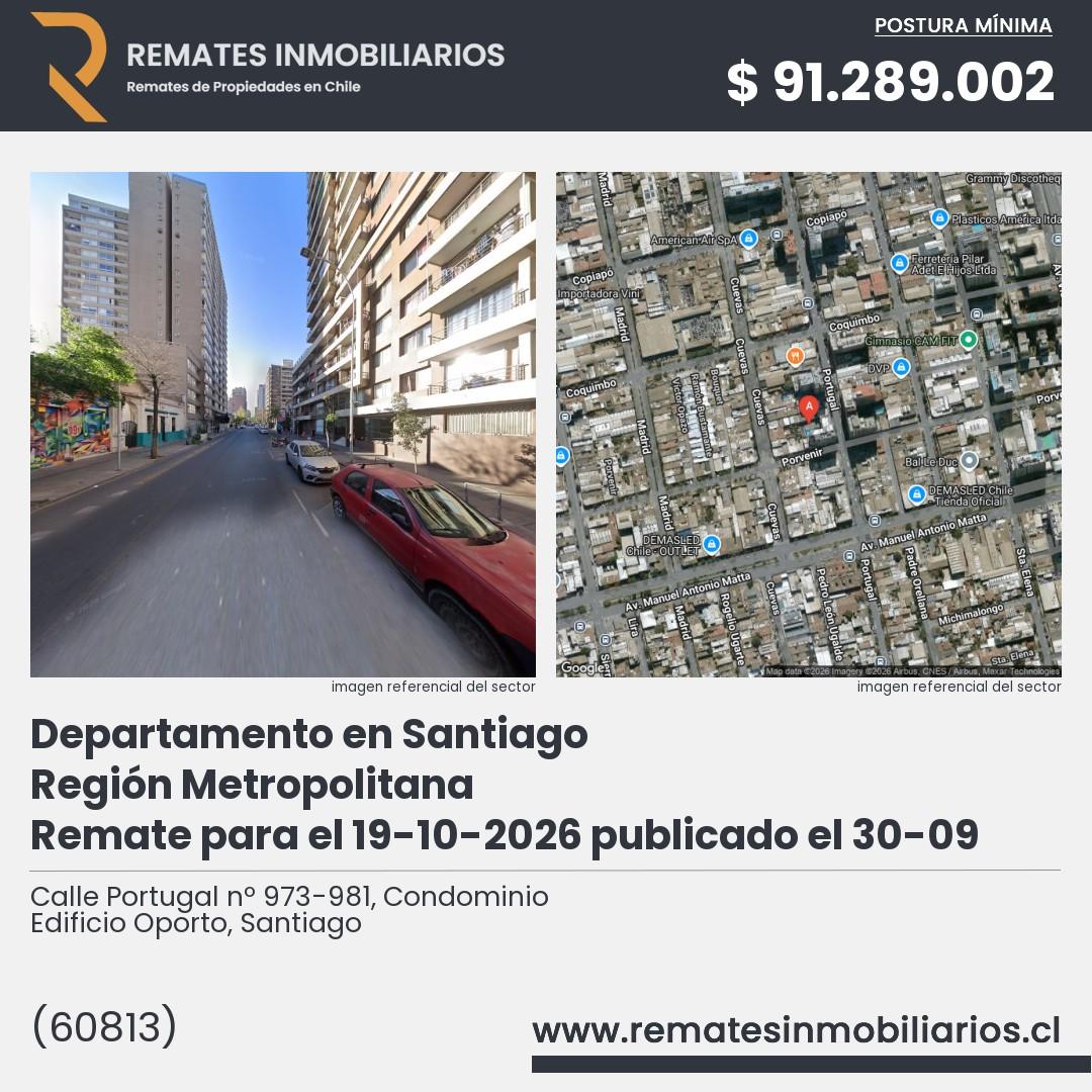 Imagen ficha Calle Portugal nº 973-981, Condominio Edificio Oporto, Santiago