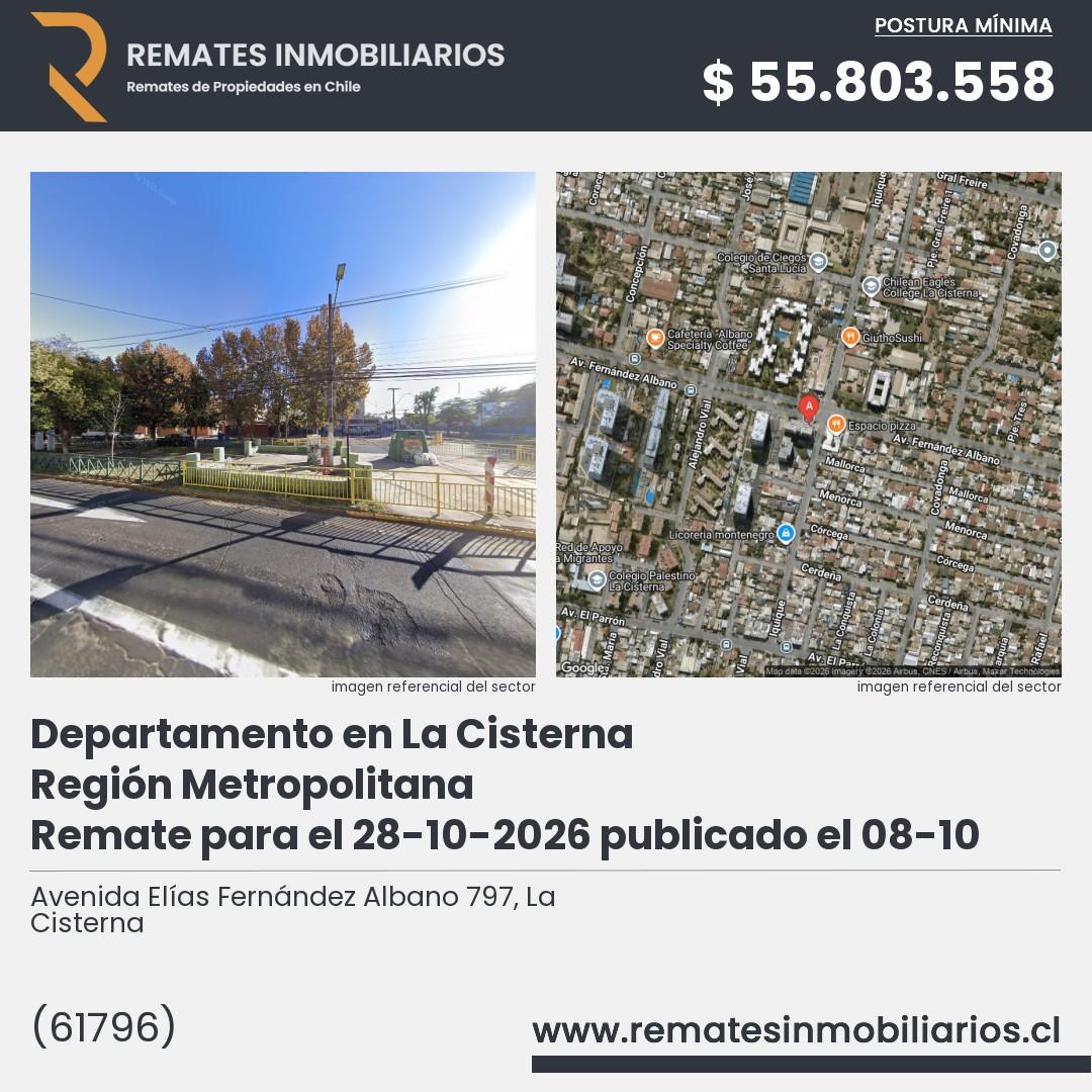 Imagen ficha Avenida Elías Fernández Albano 797, La Cisterna