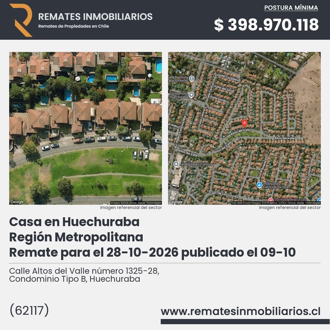Imagen ficha Calle Altos del Valle número 1325-28, Condominio Tipo B, Huechuraba