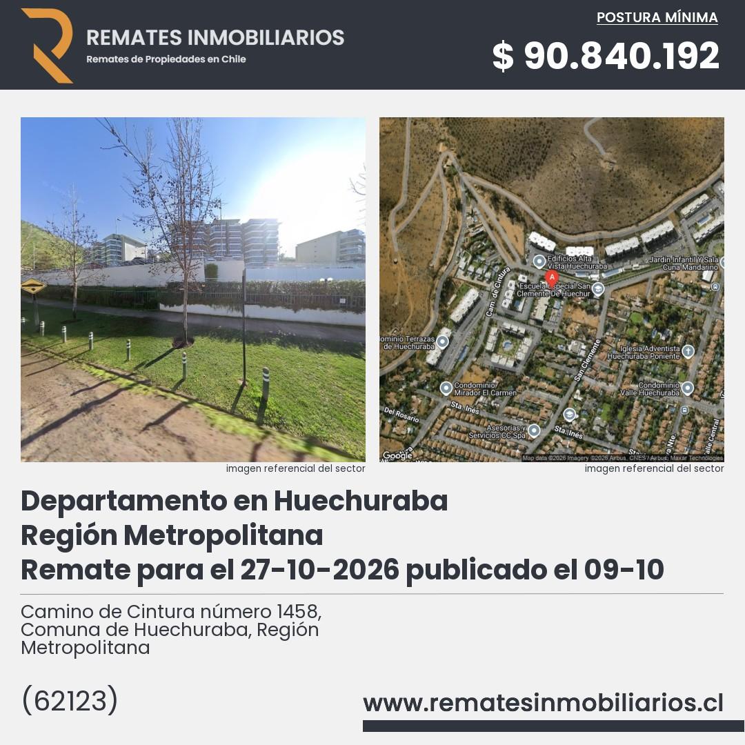 Imagen ficha Camino de Cintura número 1458, Comuna de Huechuraba, Región Metropolitana