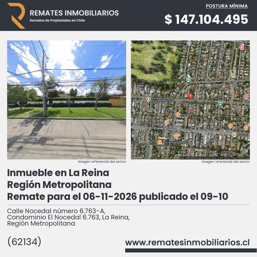 Imagen ficha Calle Nocedal número 6.763-A, Condominio El Nocedal 6.763, La Reina, Región Metropolitana