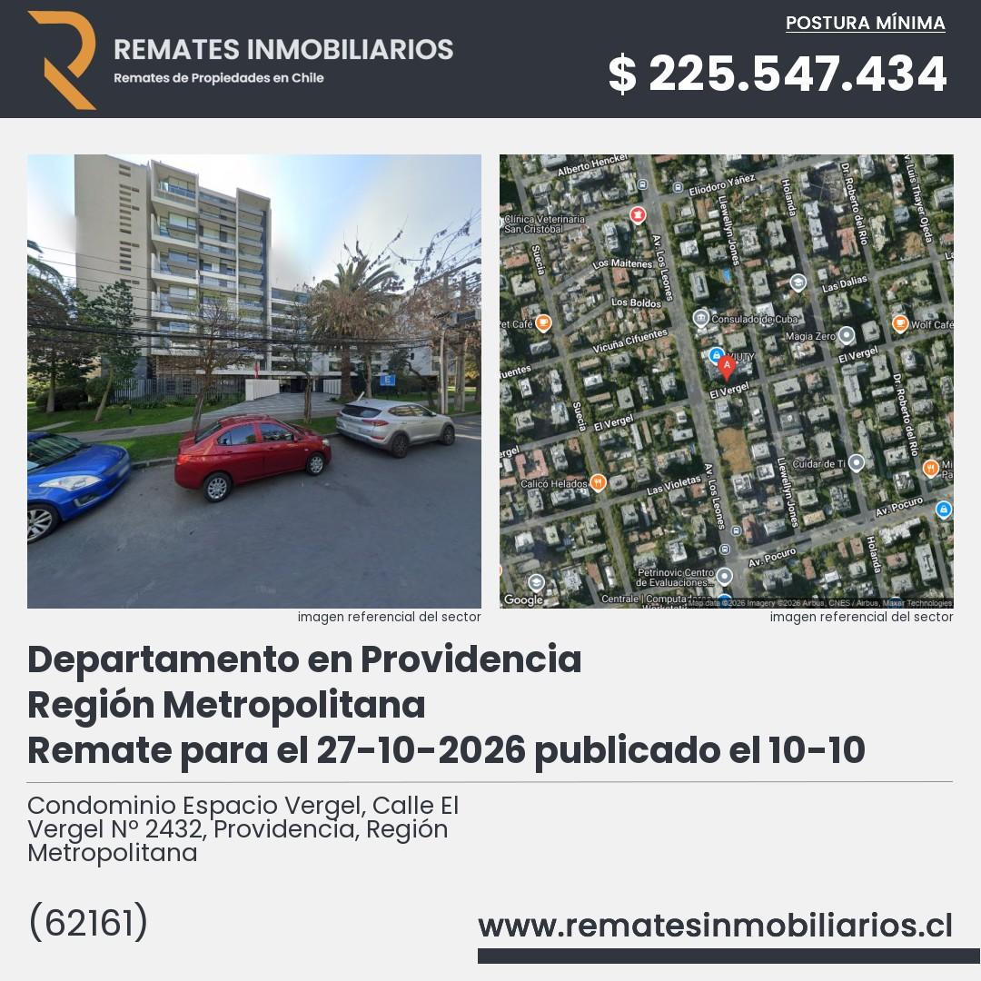 Imagen ficha Condominio Espacio Vergel, Calle El Vergel Nº 2432, Providencia, Región Metropolitana