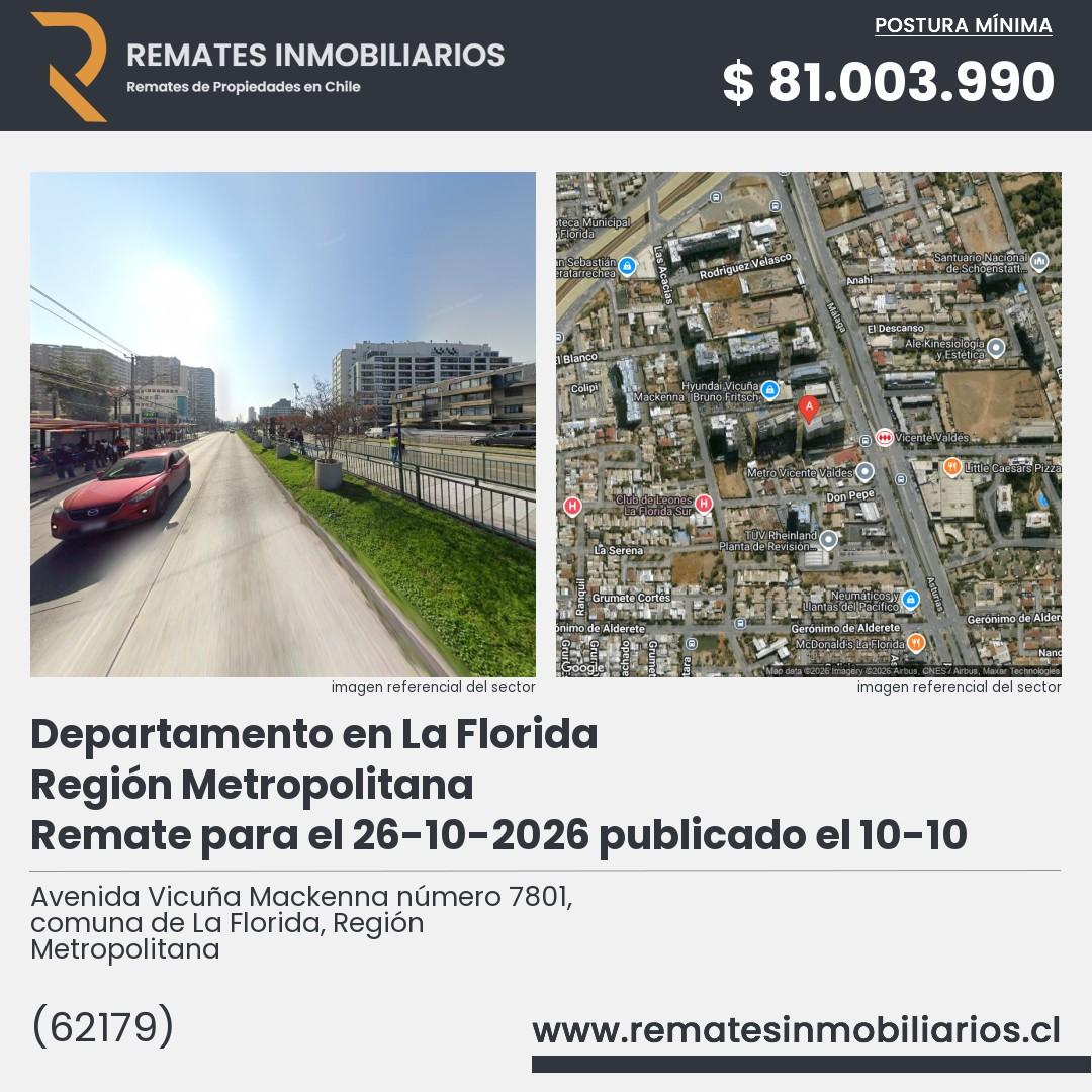 Imagen ficha Avenida Vicuña Mackenna número 7801, comuna de La Florida, Región Metropolitana