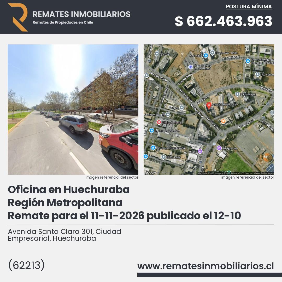 Imagen ficha Avenida Santa Clara 301, Ciudad Empresarial, Huechuraba