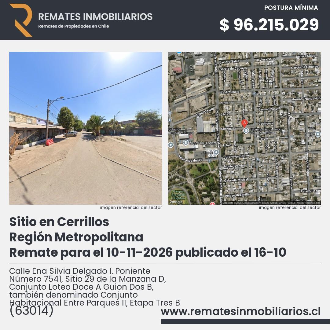 Imagen ficha Calle Ena Silvia Delgado I. Poniente Número 7541, Sitio 29 de la Manzana D, Conjunto Loteo Doce A Guion Dos B, también denominado Conjunto Habitacional Entre Parques II, Etapa Tres B