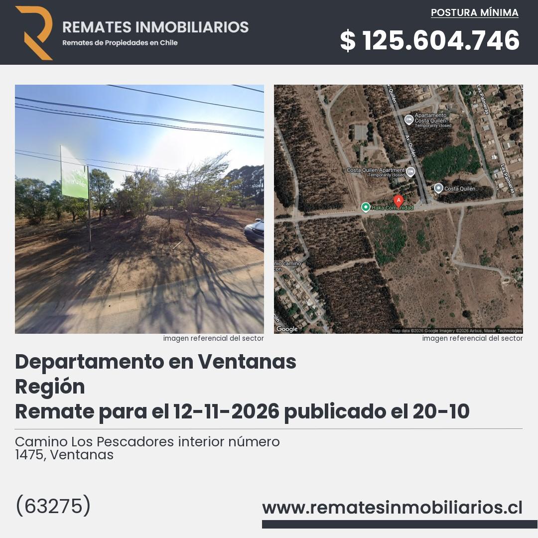 Imagen ficha Camino Los Pescadores interior número 1475, Ventanas
