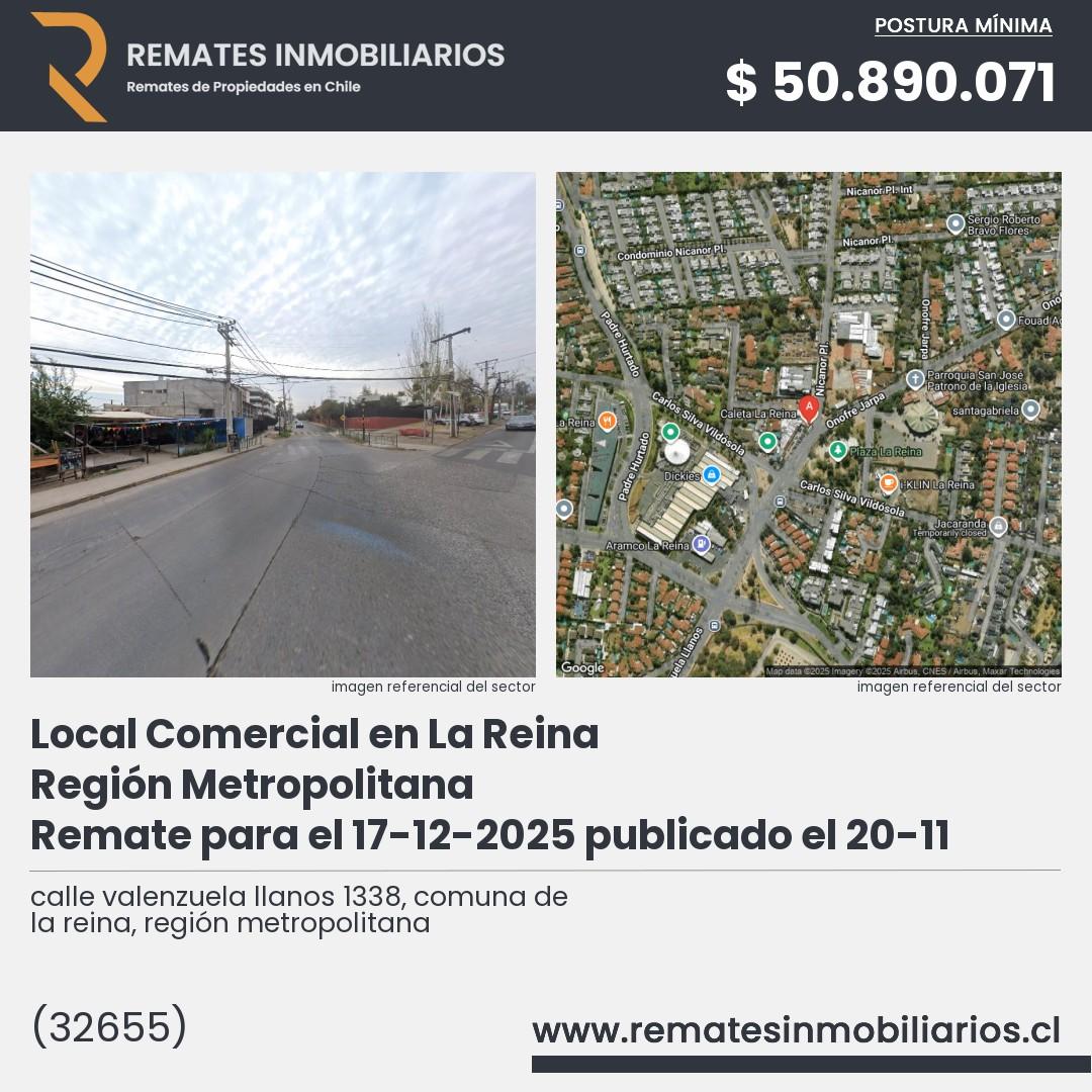 Imagen ficha calle valenzuela llanos 1338, comuna de la reina, región metropolitana