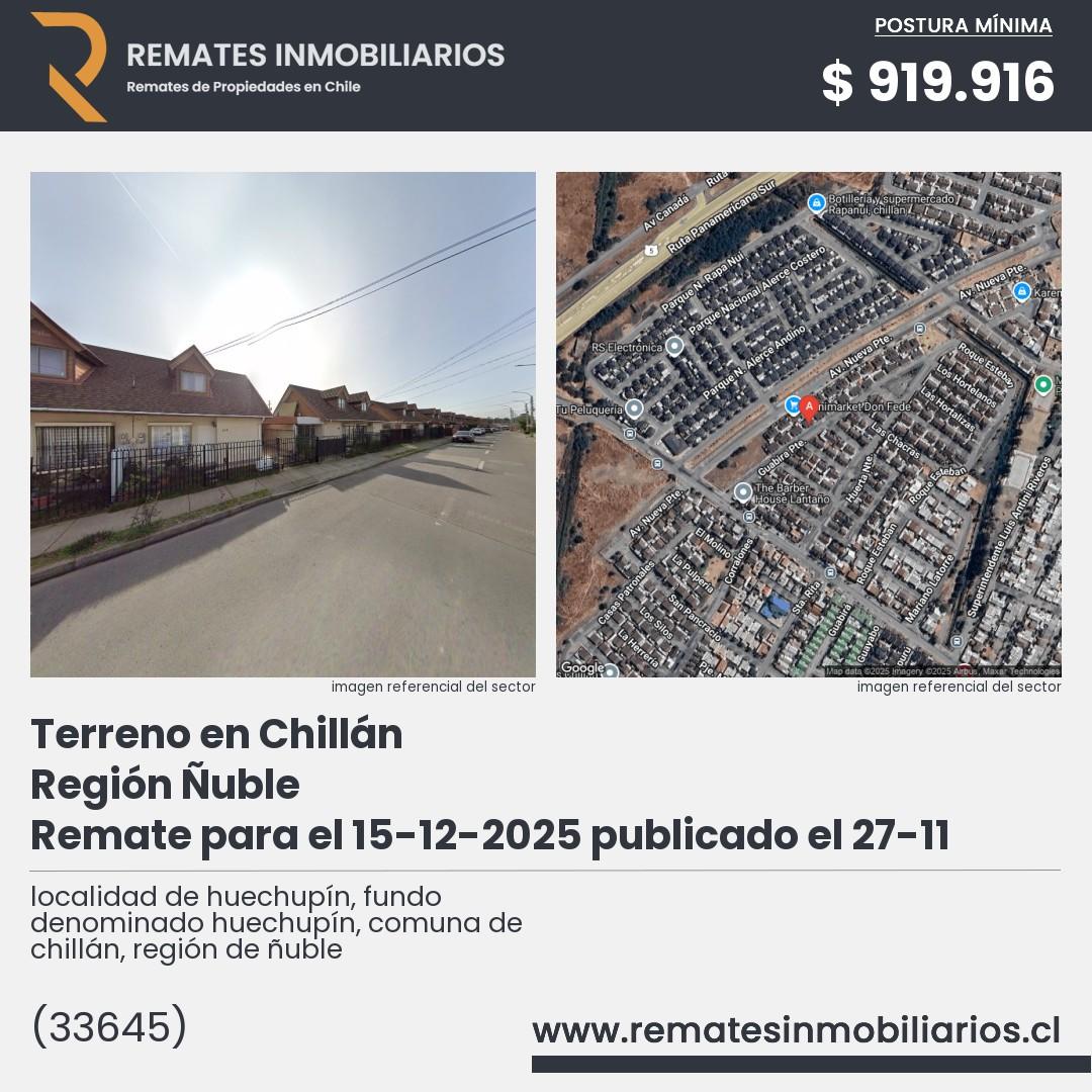 Imagen ficha localidad de huechupín, fundo denominado huechupín, comuna de chillán, región de ñuble