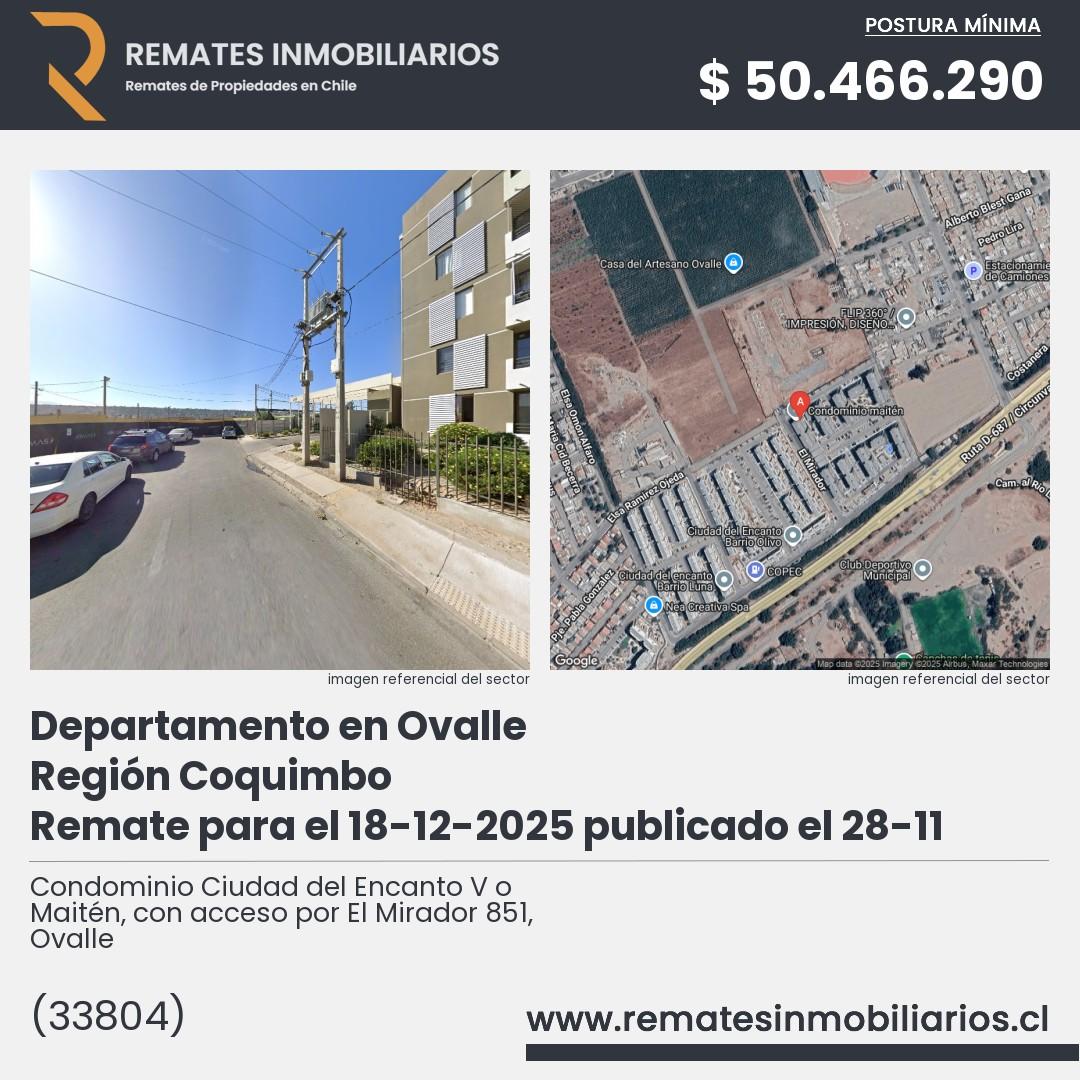 Imagen ficha Condominio Ciudad del Encanto V o Maitén, con acceso por El Mirador 851, Ovalle