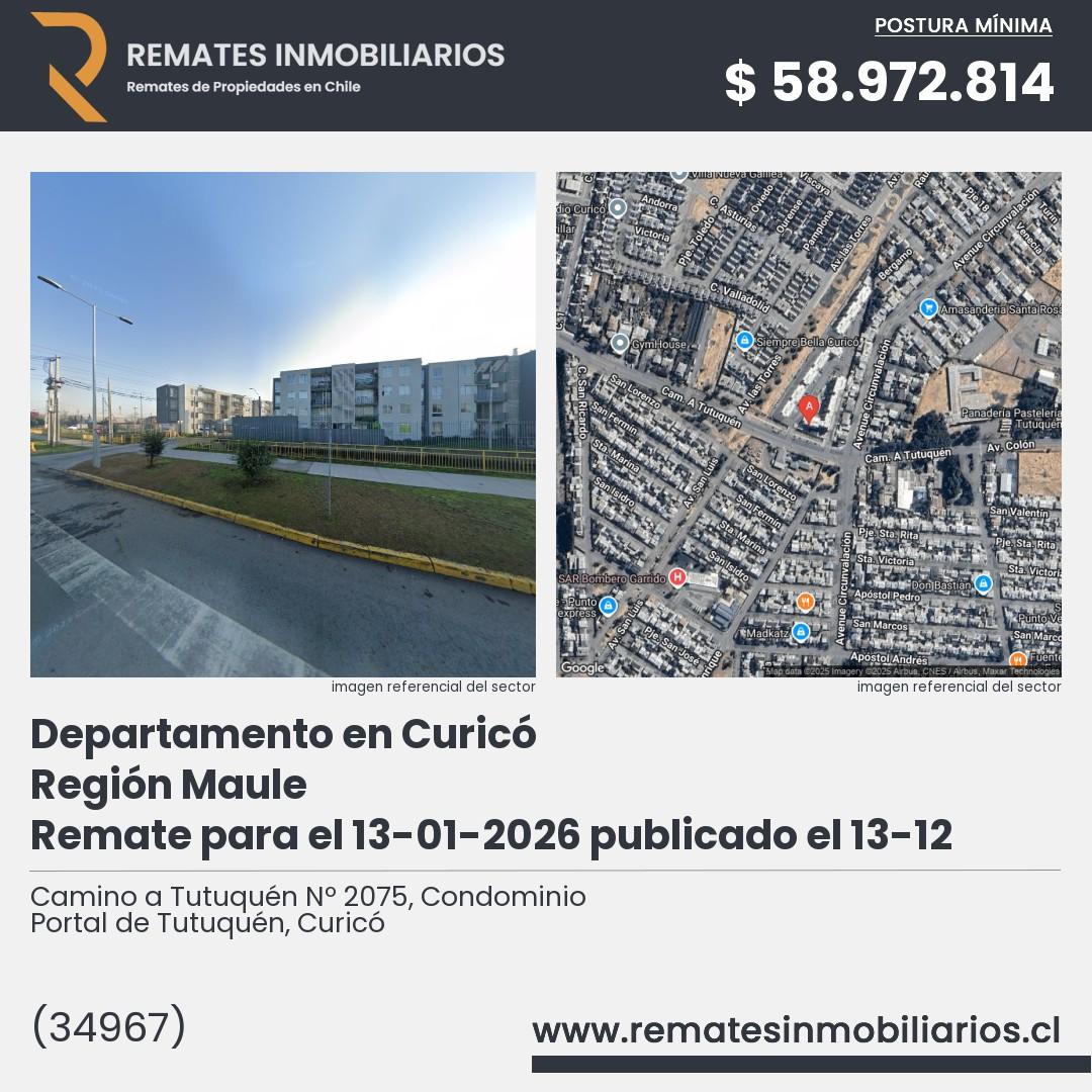 Imagen ficha Camino a Tutuquén Nº 2075, Condominio Portal de Tutuquén, Curicó