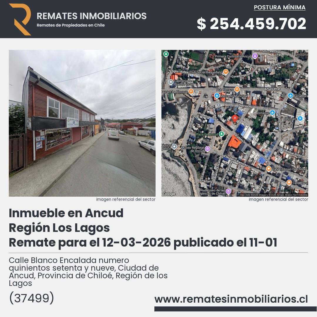 Imagen ficha Calle Blanco Encalada numero quinientos setenta y nueve, Ciudad de Ancud, Provincia de Chiloé, Región de los Lagos