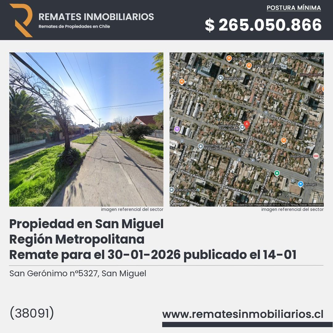 Imagen ficha San Gerónimo n°5327, San Miguel