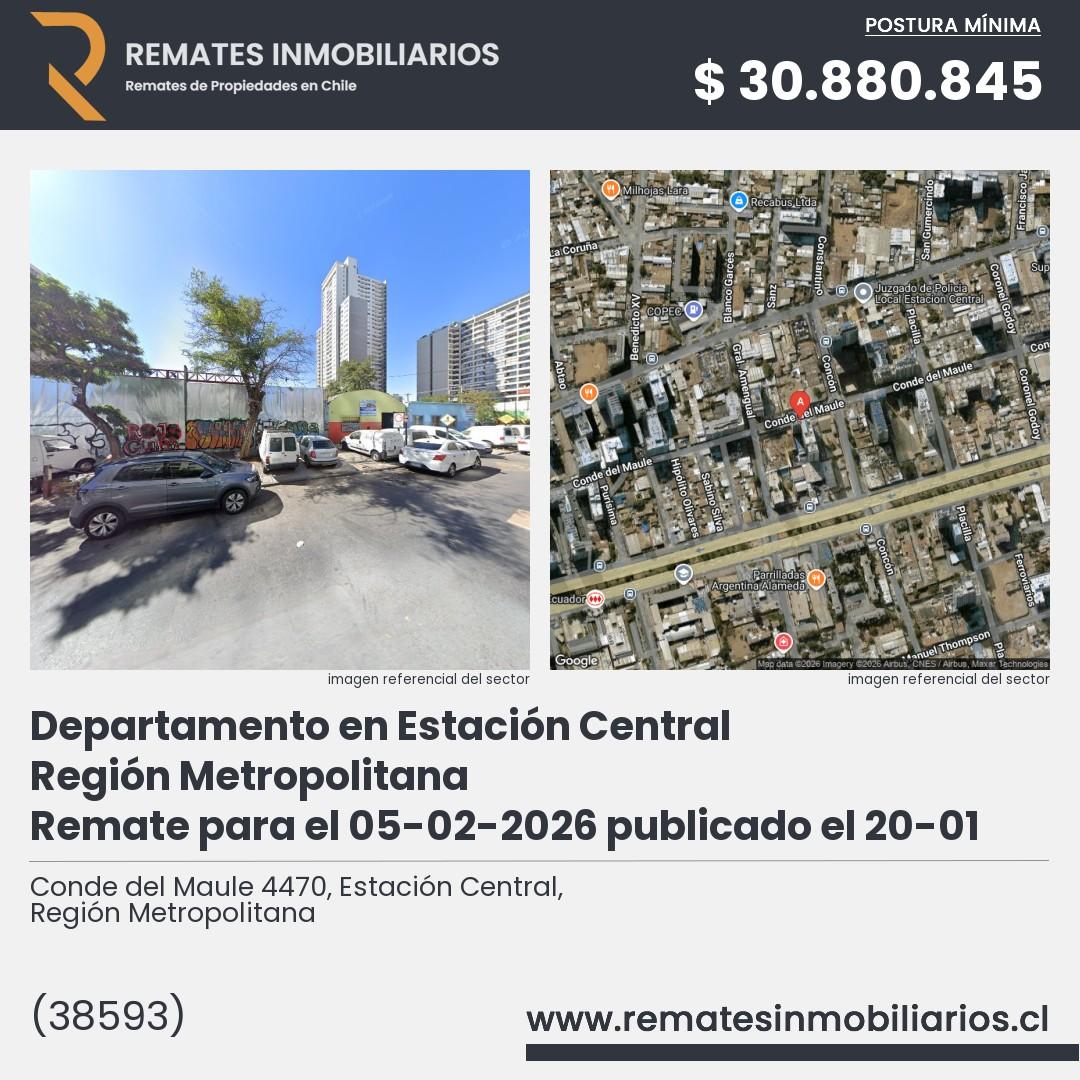 Imagen ficha Conde del Maule 4470, Estación Central, Región Metropolitana