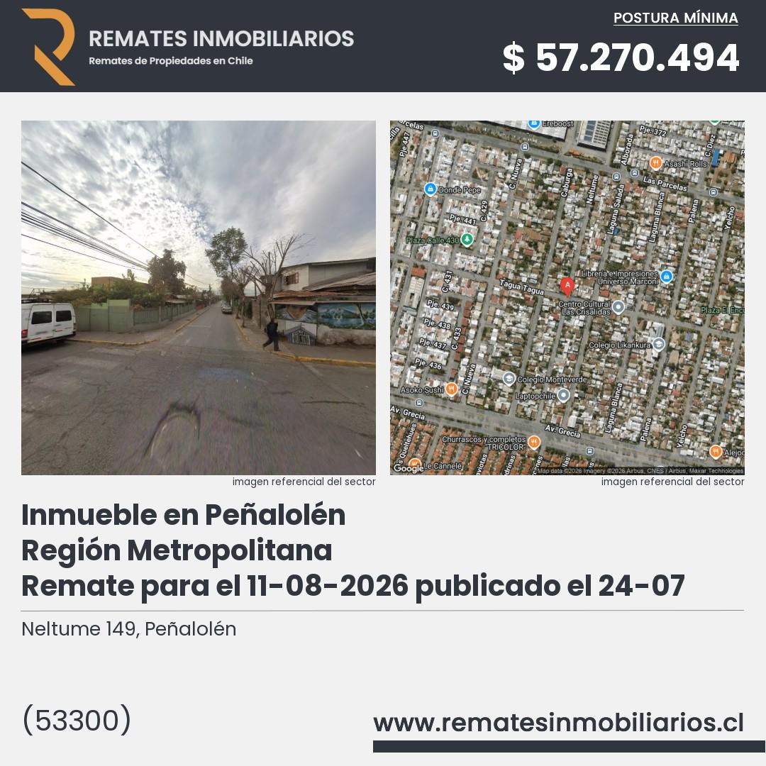 Imagen ficha Neltume 149, Peñalolén