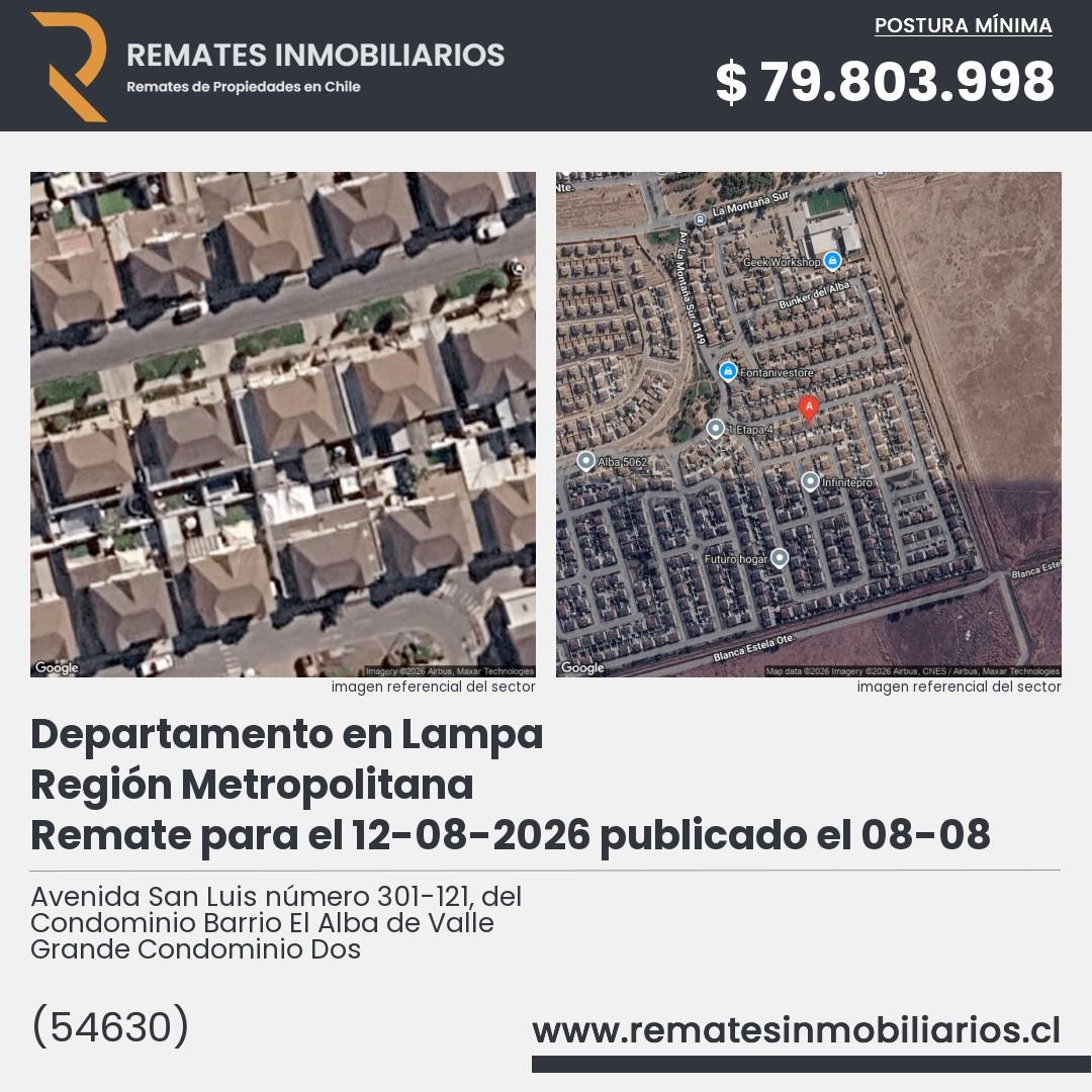 Imagen ficha Avenida San Luis número 301-121, del Condominio Barrio El Alba de Valle Grande Condominio Dos