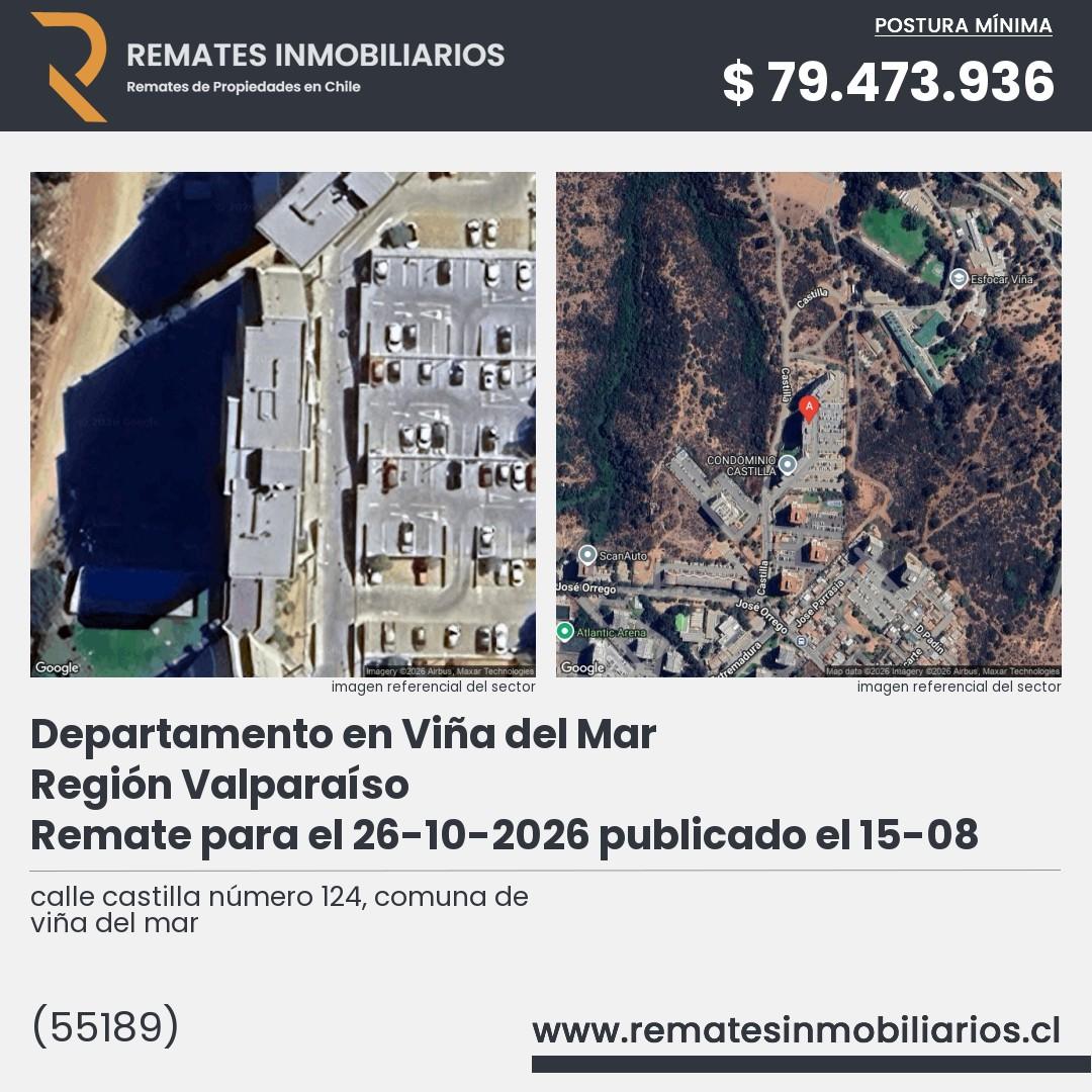Imagen ficha calle castilla número 124, comuna de viña del mar