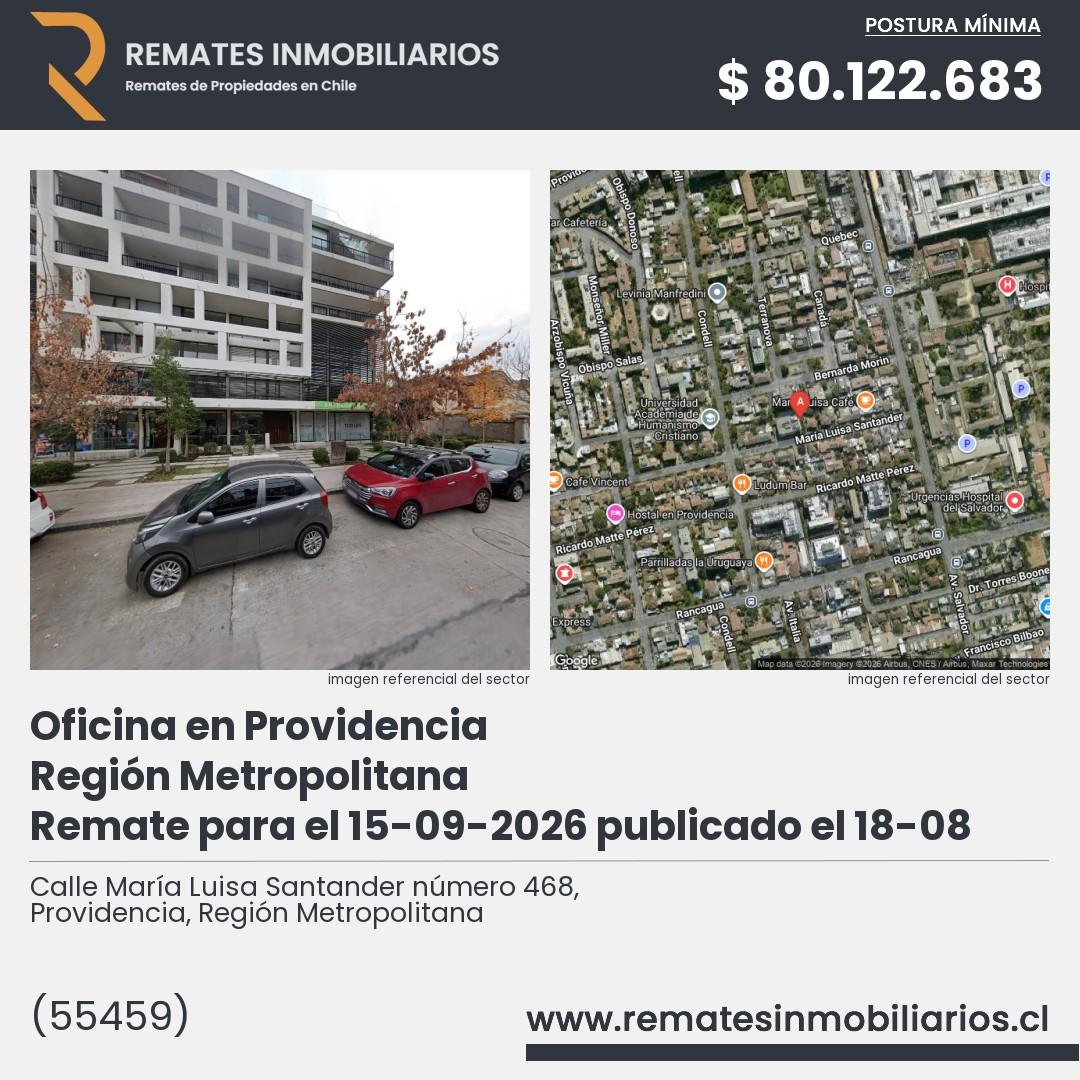 Imagen ficha Calle María Luisa Santander número 468, Providencia, Región Metropolitana