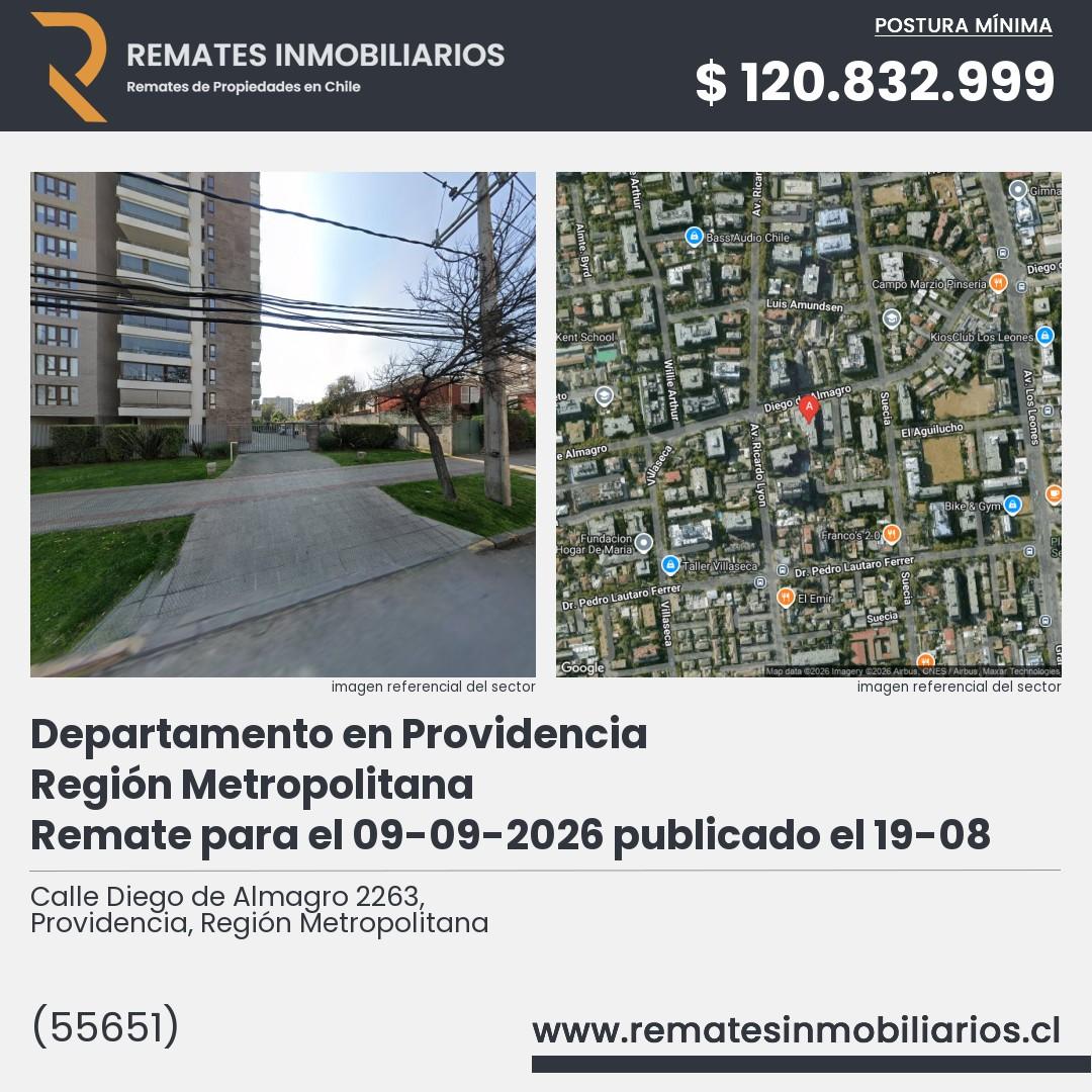 Imagen ficha Calle Diego de Almagro 2263, Providencia, Región Metropolitana