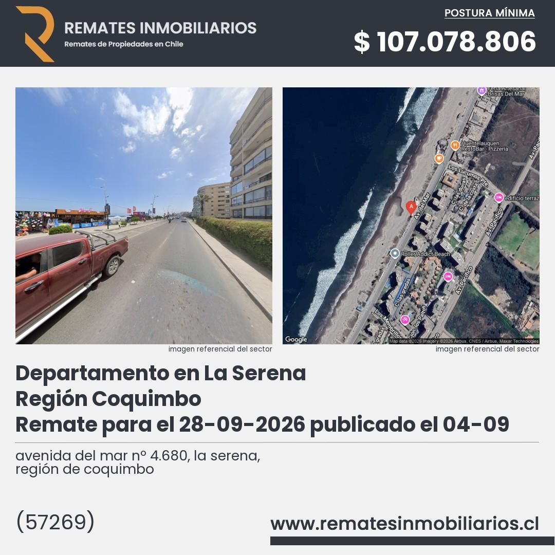 Imagen ficha avenida del mar nº 4.680, la serena, región de coquimbo