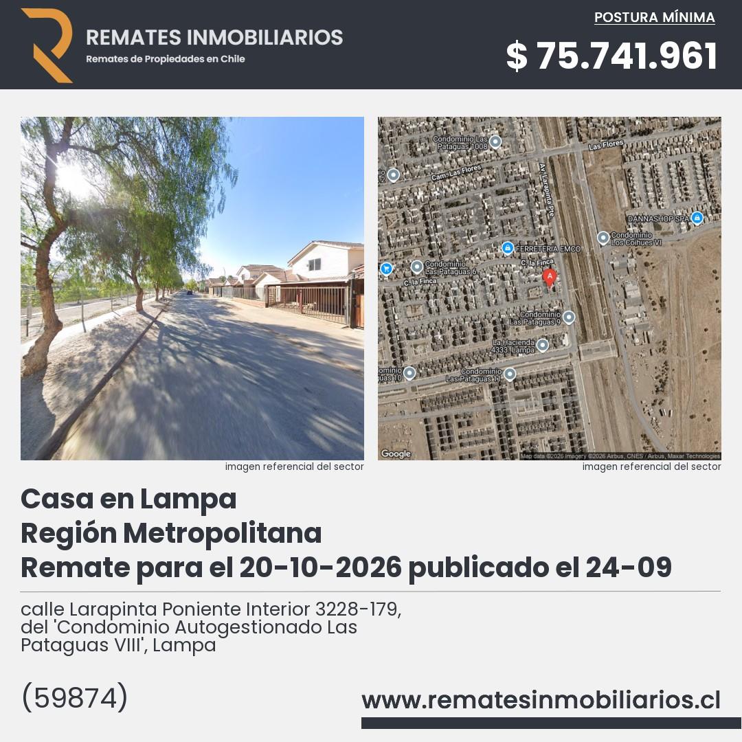 Imagen ficha calle Larapinta Poniente Interior 3228-179, del