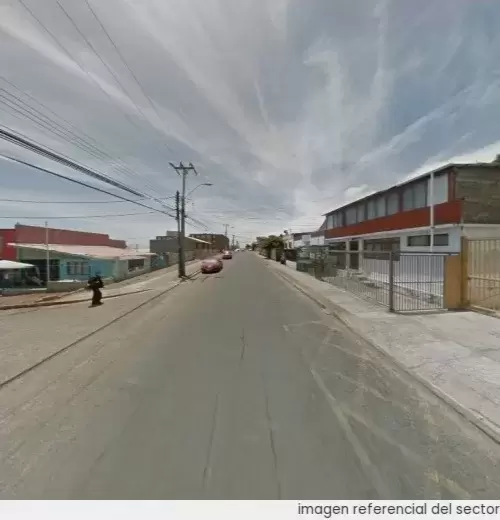 Vista referencial del sector en Antofagasta