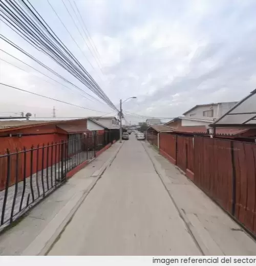 Vista referencial del sector en Melipilla