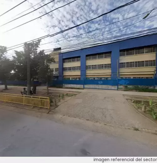 Vista referencial del sector en Peñalolén
