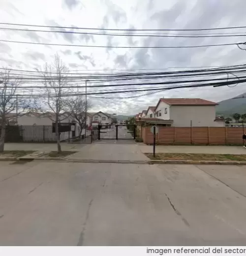 Vista referencial del sector en Huechuraba