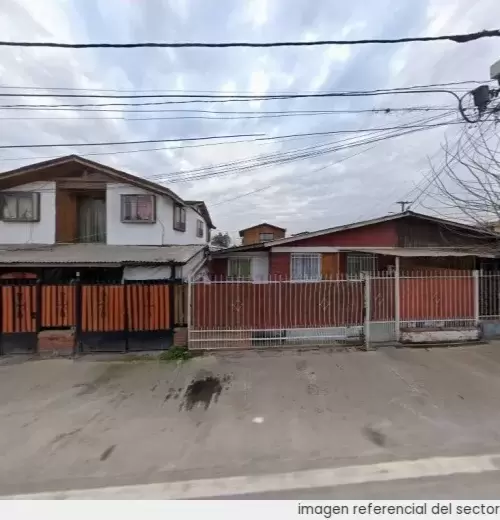 Vista referencial del sector en Cerro Navia