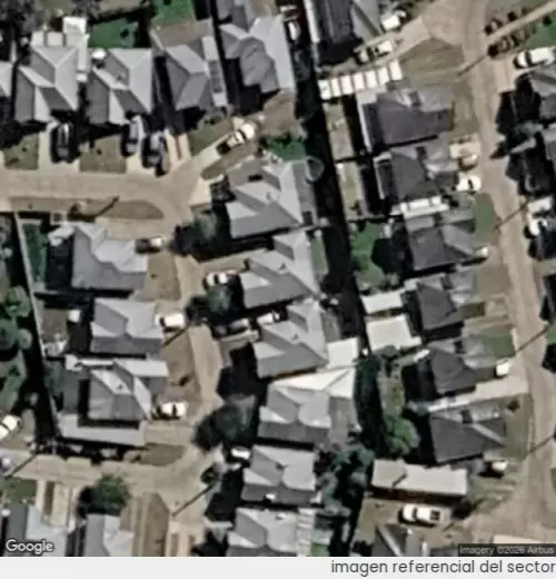 Vista referencial del sector en Temuco
