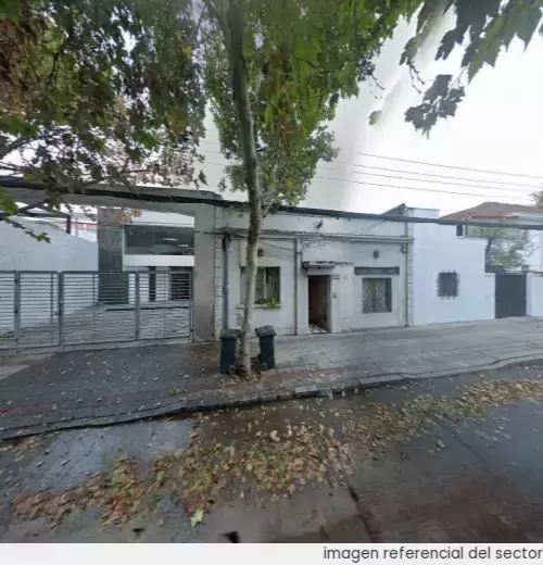 Vista referencial del sector en Providencia