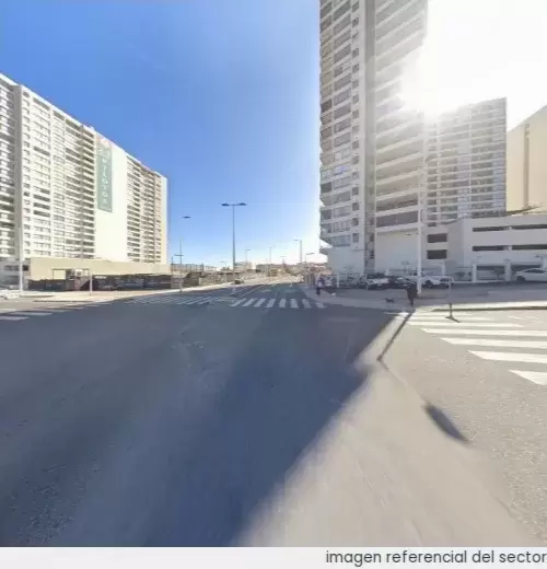 Vista referencial del sector en Antofagasta