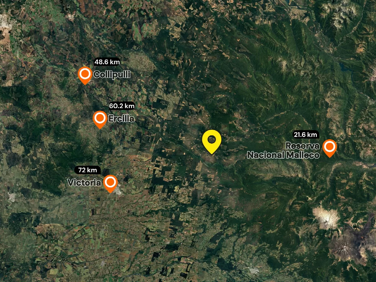 Imagen publicada por Macal: parcela en Collipulli