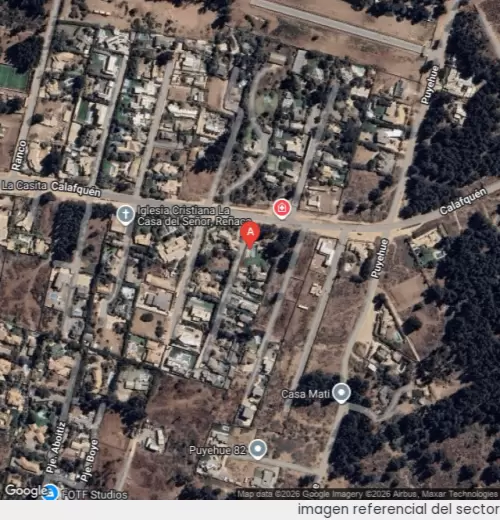 Vista satelital referencial