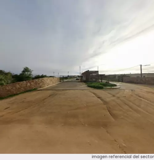 Vista referencial del sector