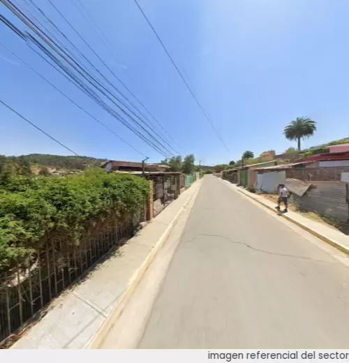 Vista referencial del sector