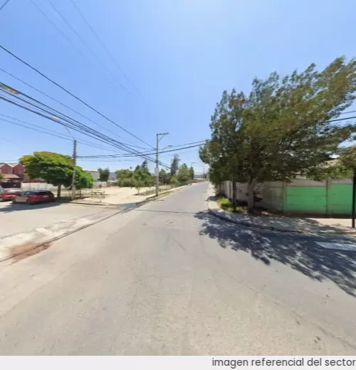 Vista referencial del sector