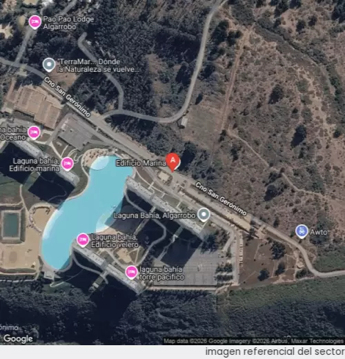 Vista satelital referencial