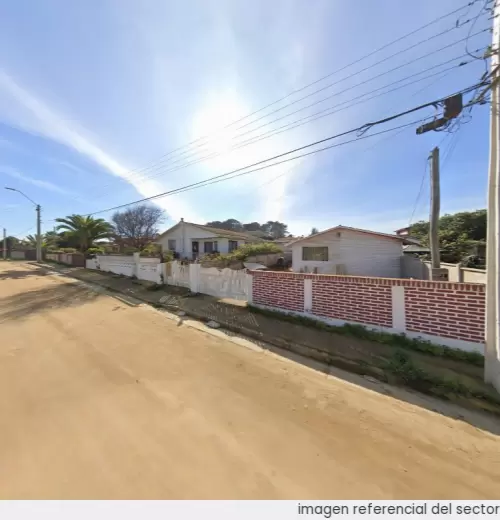 Vista referencial del sector