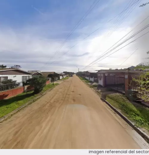 Vista referencial del sector