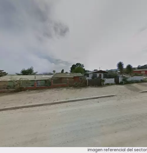 Vista referencial del sector
