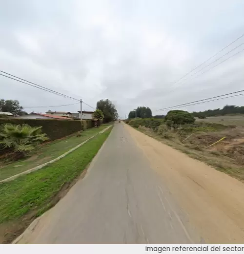 Vista referencial del sector