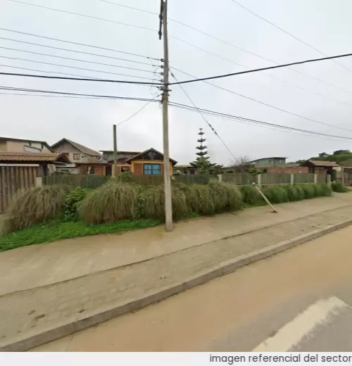 Vista referencial del sector