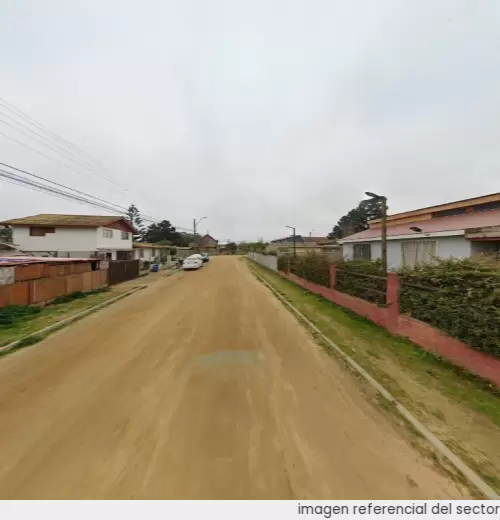 Vista referencial del sector