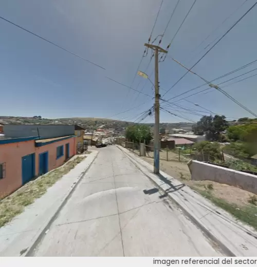 Vista referencial del sector en San Antonio